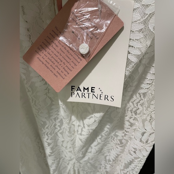 Fame and Partners Chelsey Wedding Dress from BHLDN Size 2 *NEW* - Picture 8 of 8